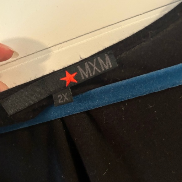 MXM Black Sequin Short Sleeve Top - Picture 3 of 3